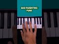 BAD PARENTING FUNK - V2 (Easy Piano) #phonk #viral #shorts