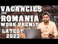 Romania Work Permit New Updates.