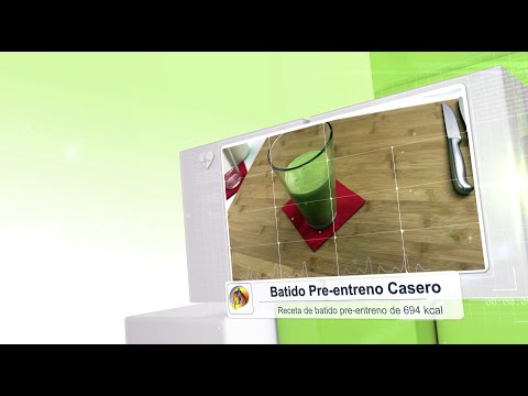 Batido pre entreno para quemar grasa