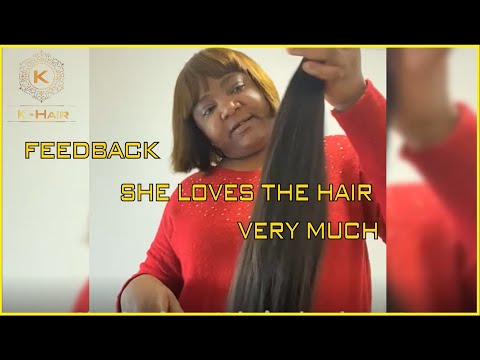 Video Raw Hair Vietnam Reviews: The vendor loves SUPER SLICKY and SHINY hair very muchK-HAIR VIETNAM 56