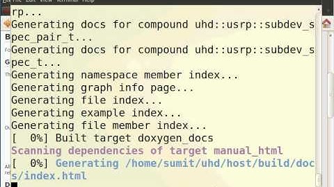 GNURADIO installation from source part-3 ( doing cmake for UHD)