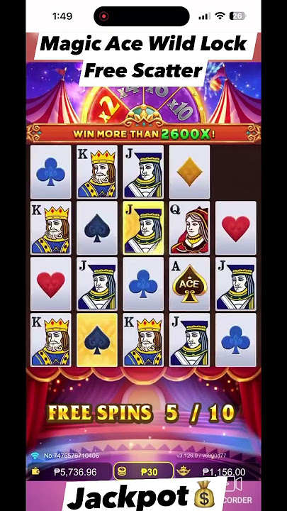 Magic Ace Wild Lock | Free Scatter 😍