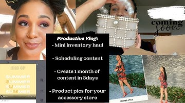 How To Create One Month of Content:Later/Planonly, Tips On Scheduling and Consistency