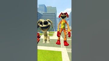 ALL SIZE COMPARISON POPPY PLAYTIME CHAPTER 3 DOGDAY FAMILY in Garry