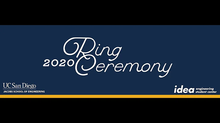 2020 Jacobs School of Engineering Ring Ceremony