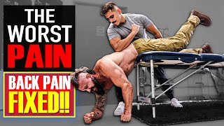 The WORST PAIN ❗️ Fixing LOWER BACK PAIN and PELVIC Tilt (THIS ACTUALLY WORKED)