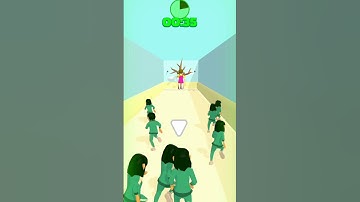 squid game play in k run game. k run level 343.