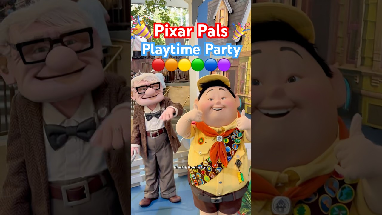 ✨🎉Pixar Pals Playtime Party🎉✨📍 Fantasyland Theatre 🏰❤️