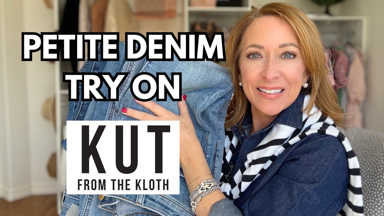 Petite Denim Kut from the Kloth Try On! 5 different styles shown in detail. 