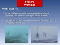National Weather Service Winter Weather Terminology
