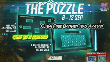 How to Complete MOCO Puzzle event | claim Banner and avatar | Garena Free Fire