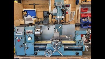 Clarke CL500M Adding Powered cross feed (full video)