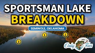 Lake Breakdown of Sportsman Lake Seminole Oklahoma