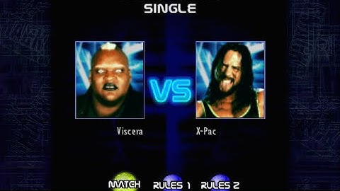 Viscera vs X-Pac Iron Man