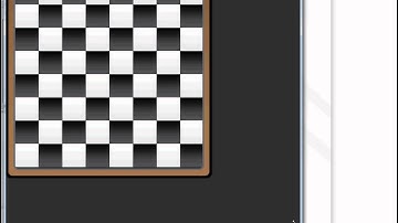 Resizing checkers board