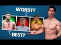 Fitness youtubers ranked best to worst