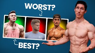 Fitness YouTubers Ranked (BEST TO WORST!)