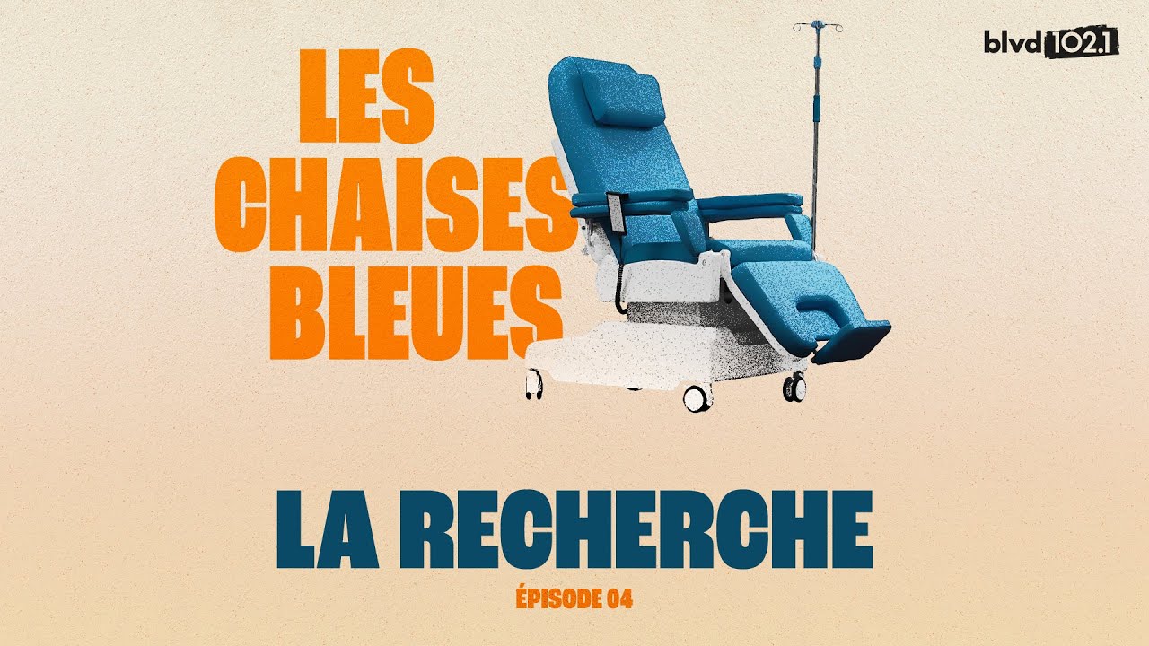 Les chaises bleues
