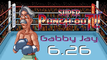 Super Punch-Out!! [SNES] speedrun | Gabby Jay (6.26) *Tied World Record*
