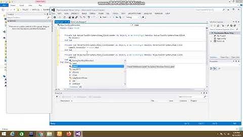 Membuat Menu Strip Sederhana di Visual Studio