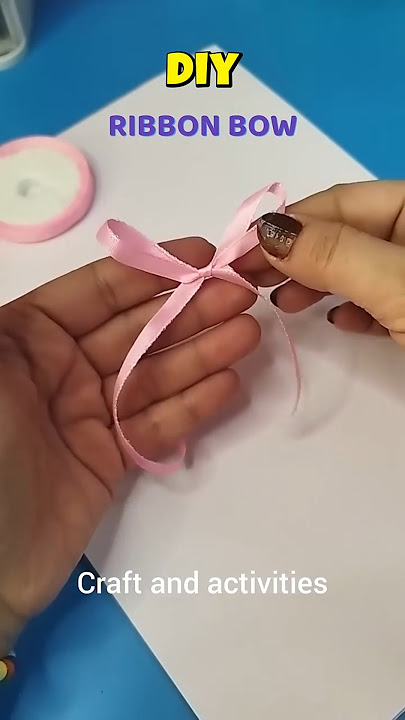 How To Make Ribbon Bow# ribbonbow