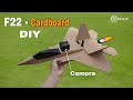 Cardboard rc airplane diy  f22 raptor l sdiy