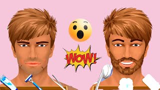 Barber Shop Hair Salon || crazy hair cutting || makeup game || salon game || screenshot 1