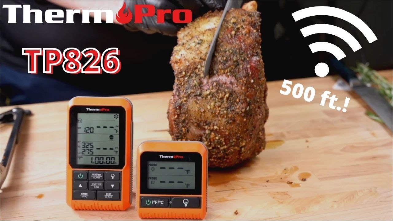 ThermoPro TP-920 500ft Long Range Bluetooth Meat Thermometer