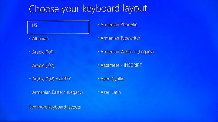 How to fix Windows 10 wouldn't boot-up Asking Keyboard Layout | Missing Boot record in windows 10