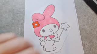 My Melody Coloring Pages Cute Fun Coloring Sheets for Kids