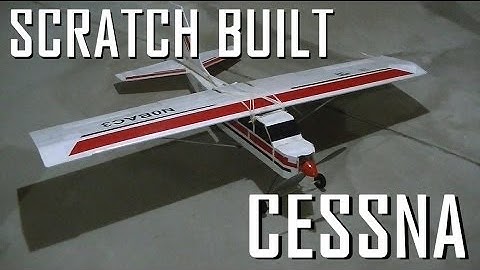 RC CESSNA Scratch Build - Overview