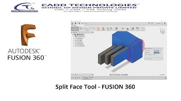 Split Face Tool - FUSION 360