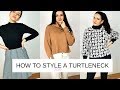 HOW TO STYLE A TURTLENECK 2019 | TURTLENECK OUTFIT IDEAS 2019