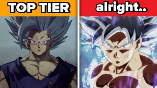 Ranking EVERY DBS Character (by how strong they are)
