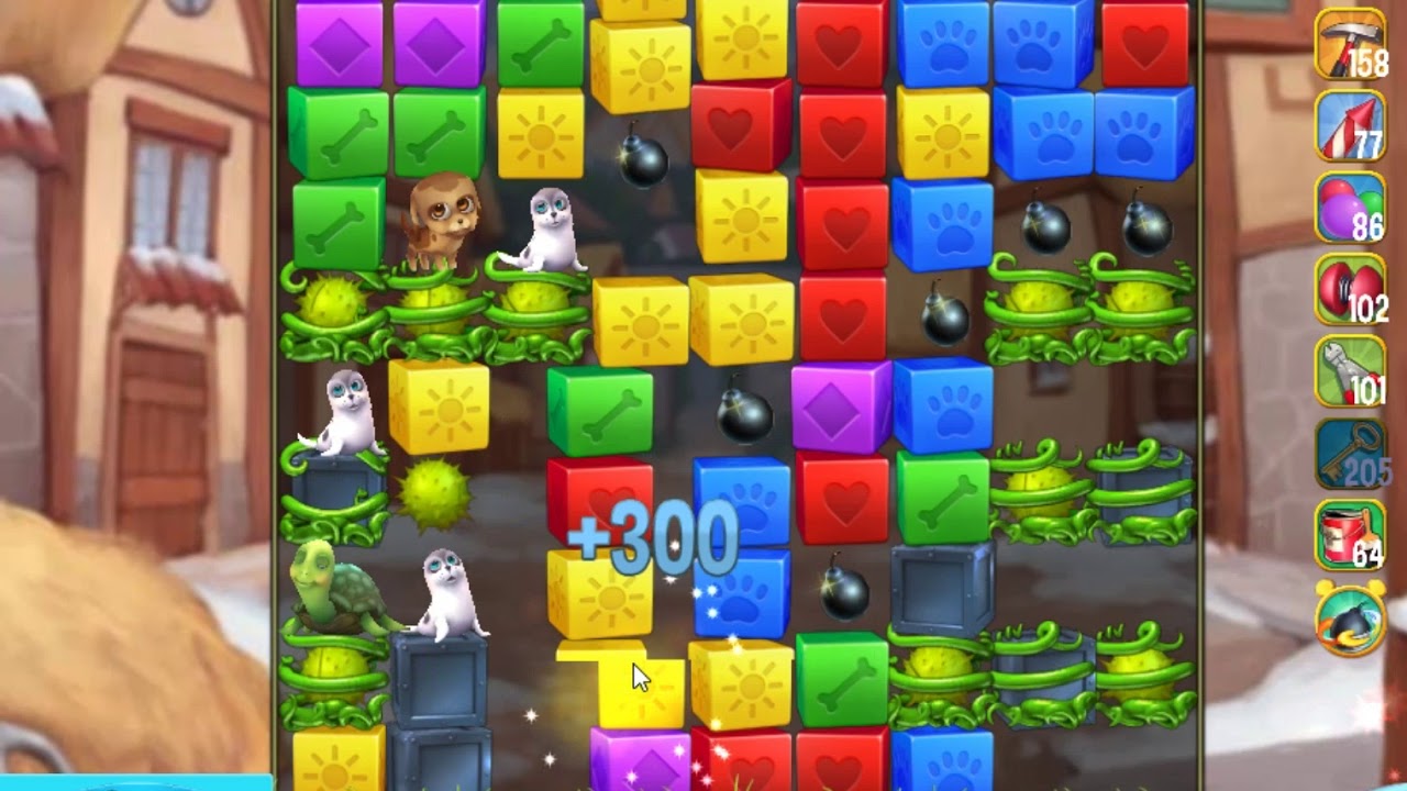 Pet Rescue Saga level 2989 no boosters ►TOBIAS DEAMON◄