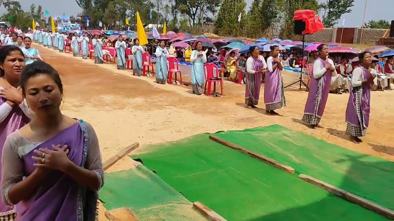 (Mass Bakhuid) Prosesion Iukharist Parish Ummulong ha Balang R C Dongpynche Mukhla haka 26/03/2023