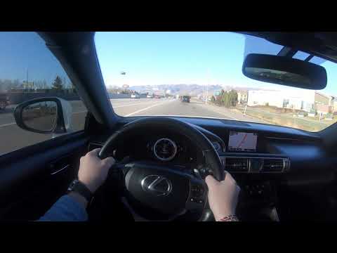 2014 Lexus IS350 AWD SHORT - POV Test Drive (Binaural Audio)