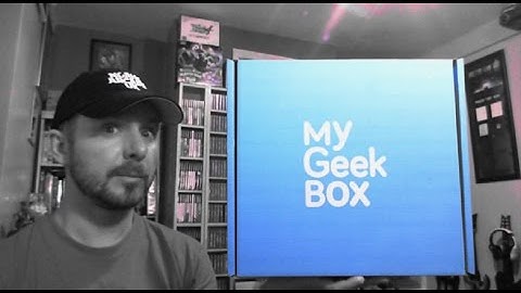 Unboxing mygeekbox.co.uk Welcome Box Oct 2016 Redemption?