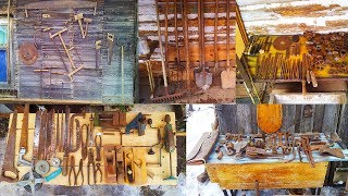 Старинный Антикварный Инструмент / Строительные Ручные Инструменты Времён СССР / Antique Tools