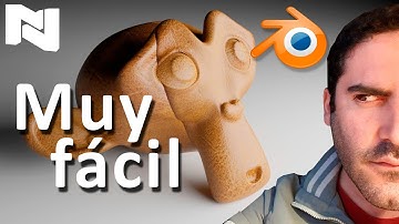Colocar texturas correctamente en Blender   Tutorial Blender español texturas fácil