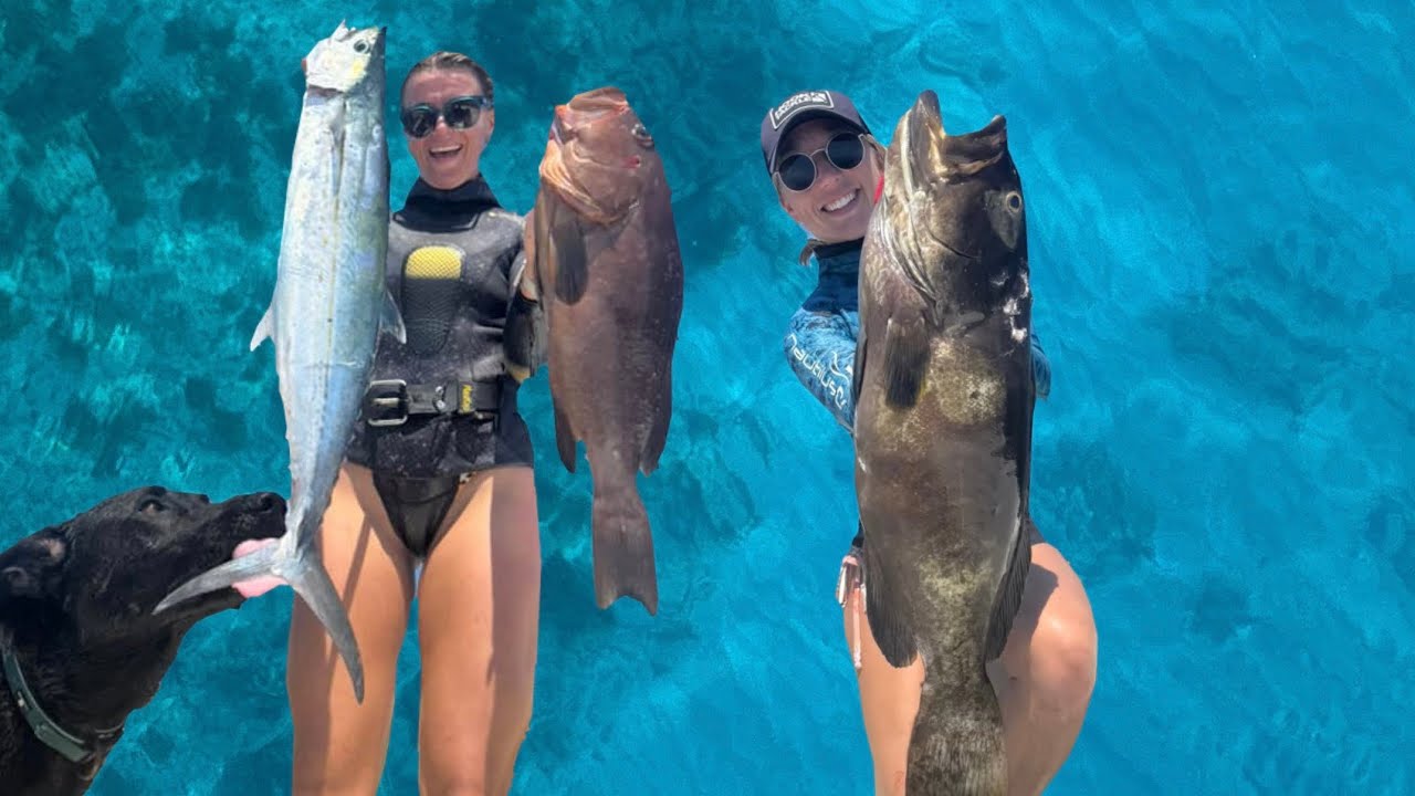 GIRLS Gone Grouper! Day 2 DIVING Gets WILD Underwater! S4:E11
