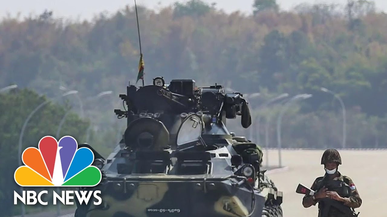 Myanmar Military Takes Control Of Country, Detains Top Civilian Leaders | NBC News NOW