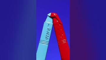 Melting crayons (ASMR close up/macro) #asmr #closeup #macro #satisfying #asmrvideo