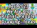 We are pro planet people drawinglifestyle for environment drawingwe are pro planet people poster