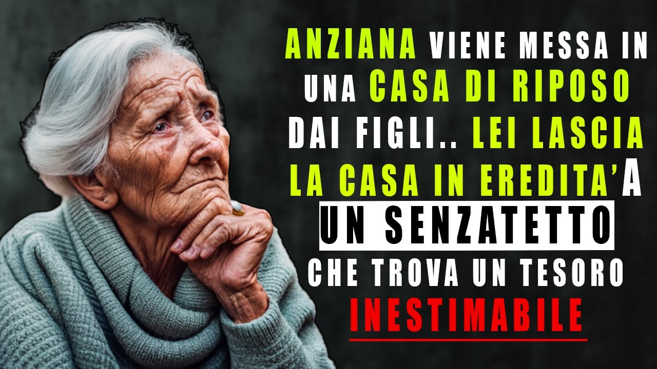 Anziana lascia la sua casa a un senzatetto, ciò che trova all'interno ...