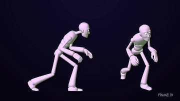 Maya Animation: Sneak Cycle