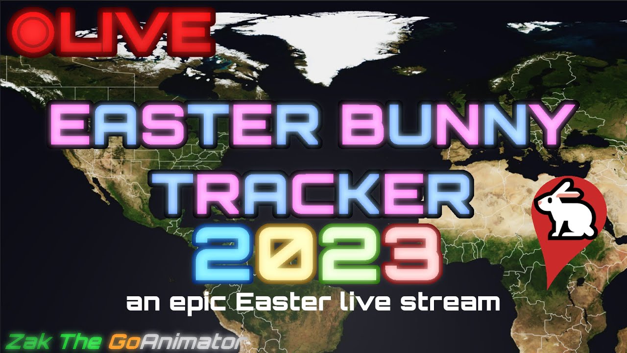 Live Easter Bunny Tracker 2023 Realtime YouTube Live View Counter 🔥