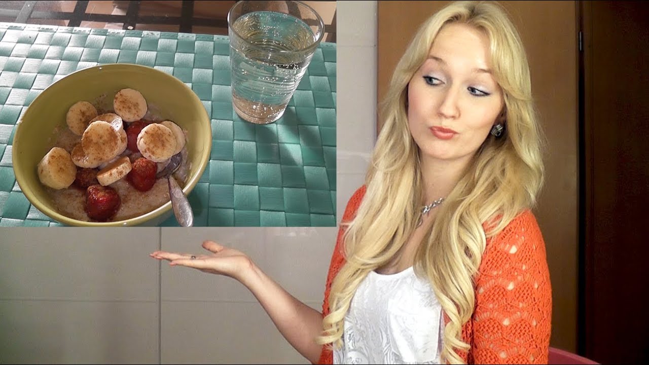 What I ate today + DIY Oatmeal Frühstück