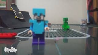 Stop motion Creeper Explosion 