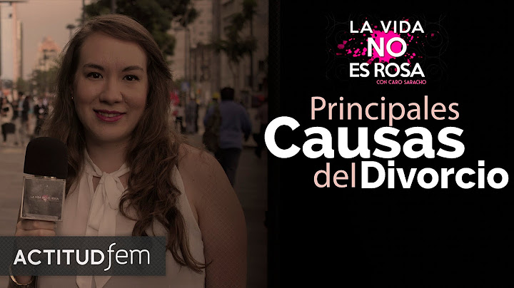 Cuáles son las principales causas del divorcio | ActitudFEM